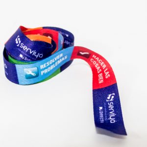 Lanyard en Satín marcada full color - Personaliza tus cintas - 2023