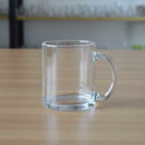 Mug Transparente 11oz - Versatilidad y Estilo para tus Bebidas
