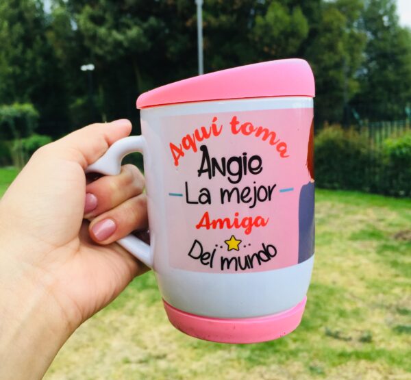 base y tapa de silicona 10oz - Imagen 3