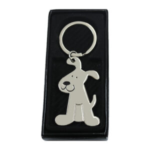 Llavero personalizado metálico con forma de perro ¡Compra online!