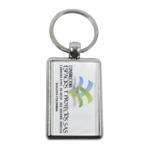 Llavero Rectangular