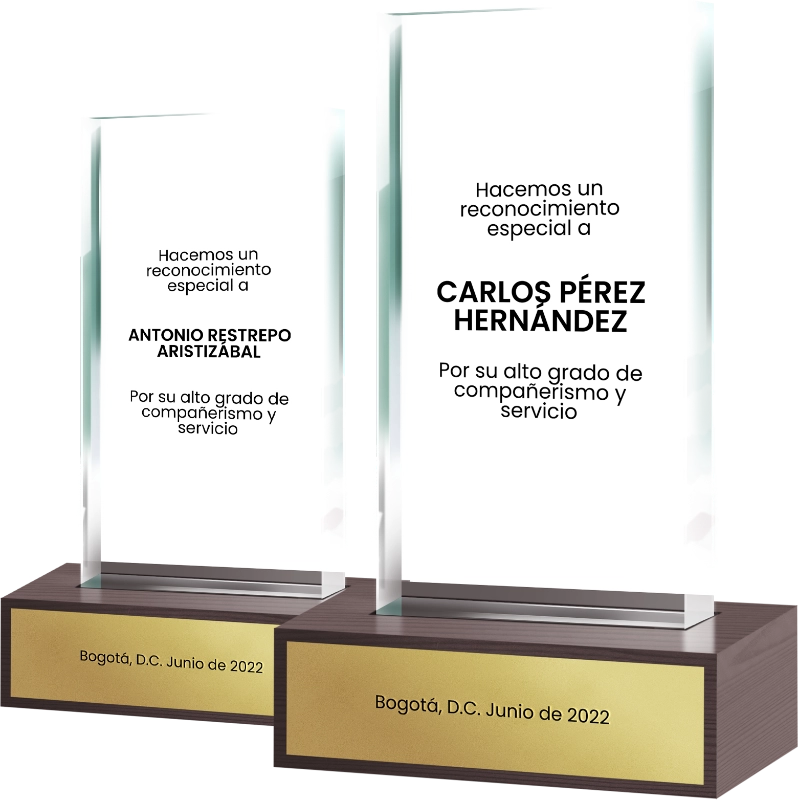 🎖️ Placas Conmemorativas Personalizadas en Colombia