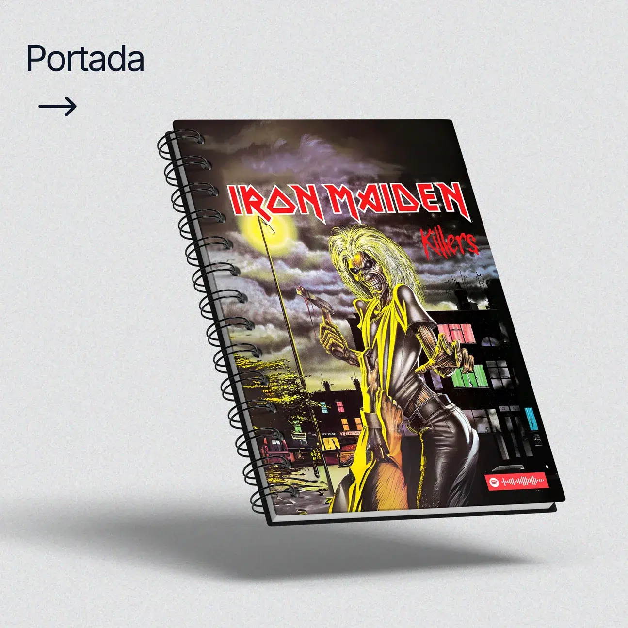 Notebook 5m Iron Maiden - Imagen 2