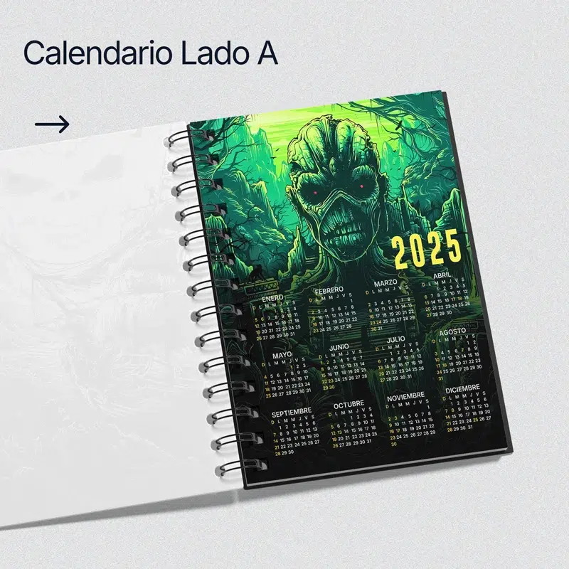 Notebook 5m Iron Maiden - Imagen 4