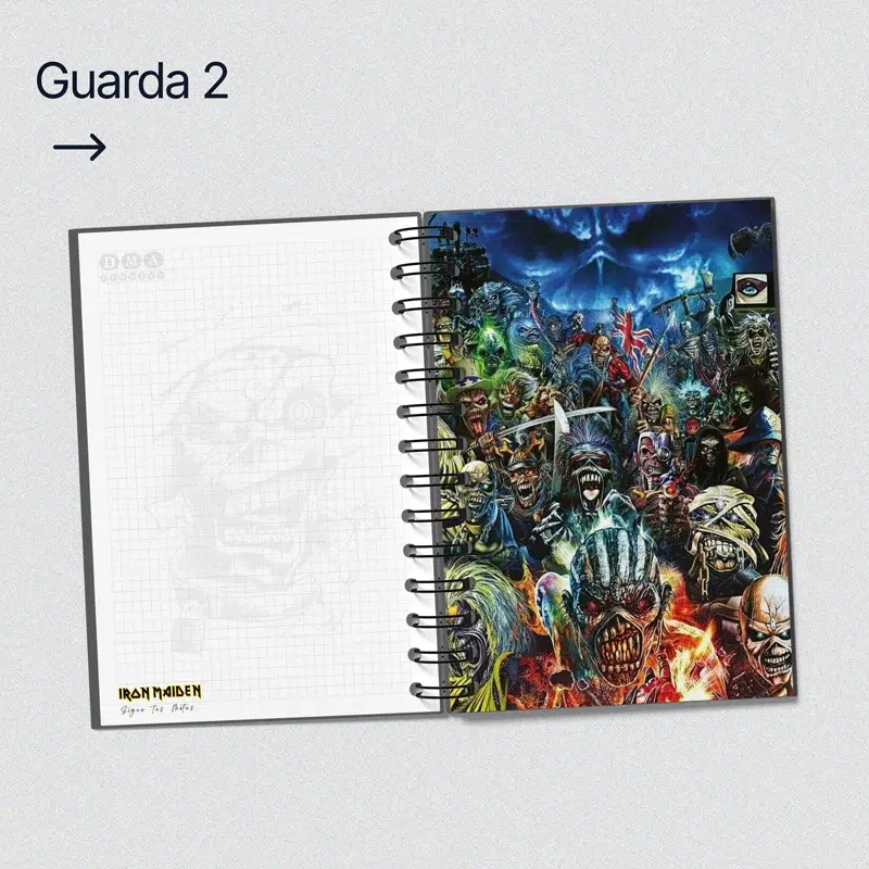 Notebook 5m Iron Maiden - Imagen 8